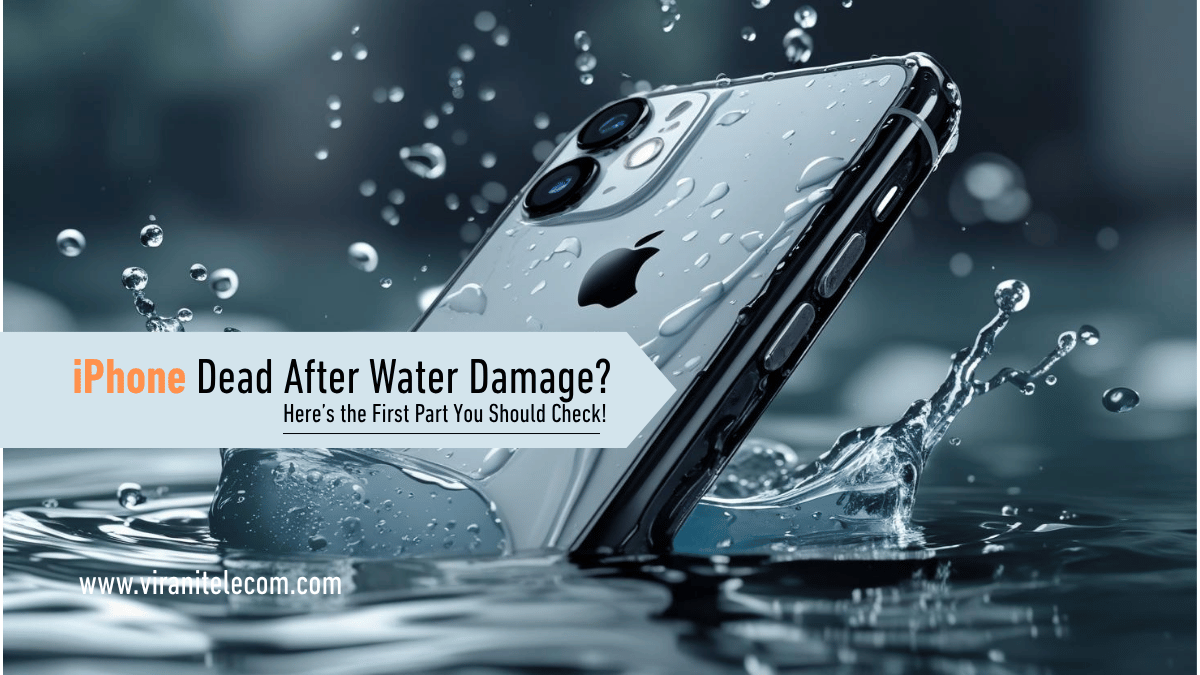 iPhone dead after water damage