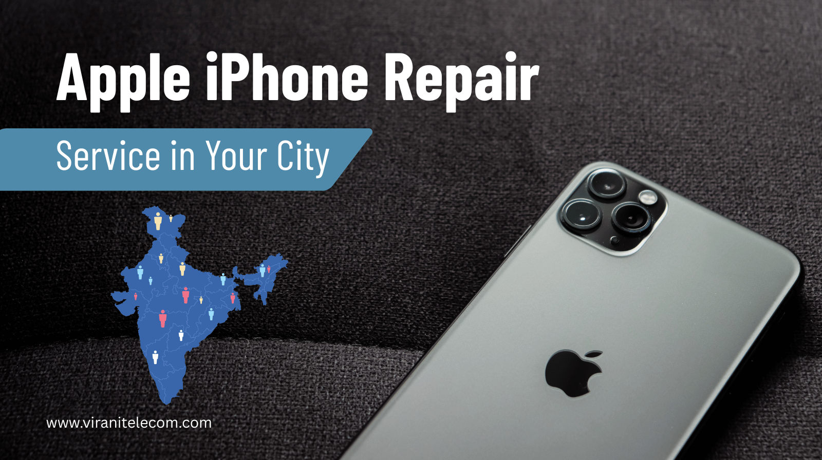 Looking for a Trusted Apple iPhone Repair Service? Virani Telecom offers doorstep pickup, home service in Mumbai & pan-India courier repair.