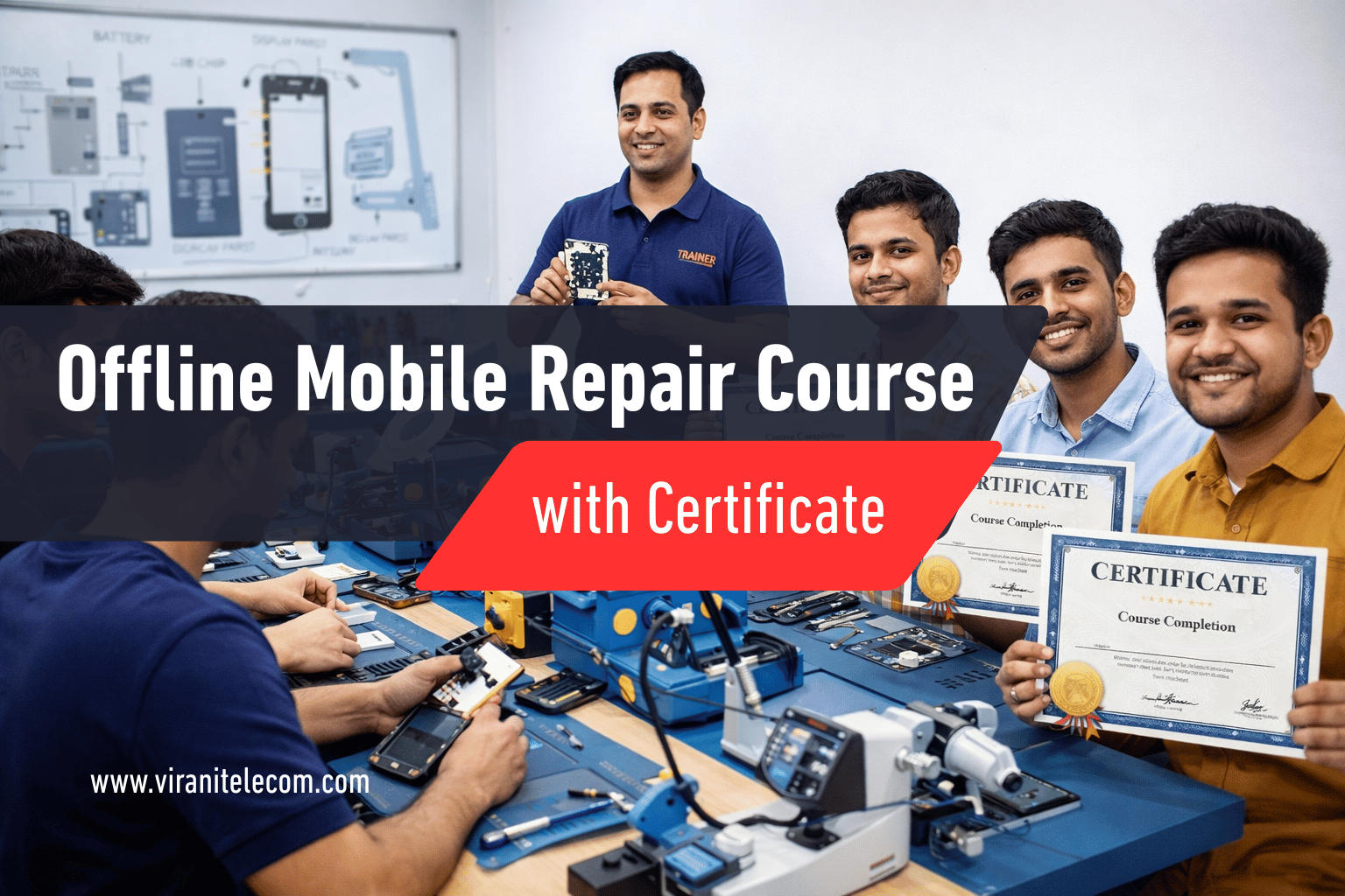 Offline Mobile Repair Course with Certificate – Virani Telecom