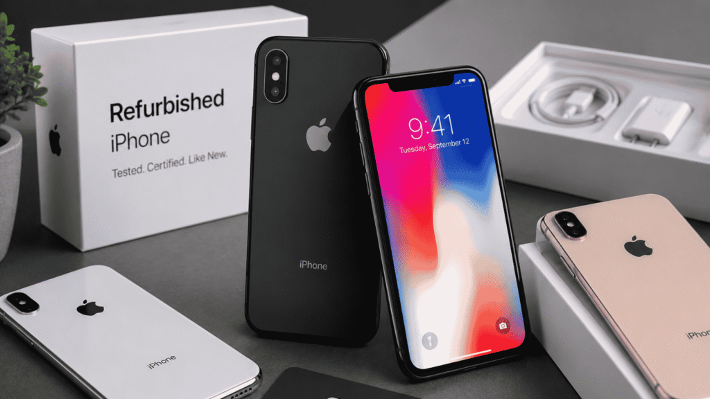 Refurbished फ़ोन कहा से ख़रीदे? जानिए refurbished phone buy करने का सही तरीका, फायदे, warranty, quality check और best deals सिर्फ Virani Telecom पर।