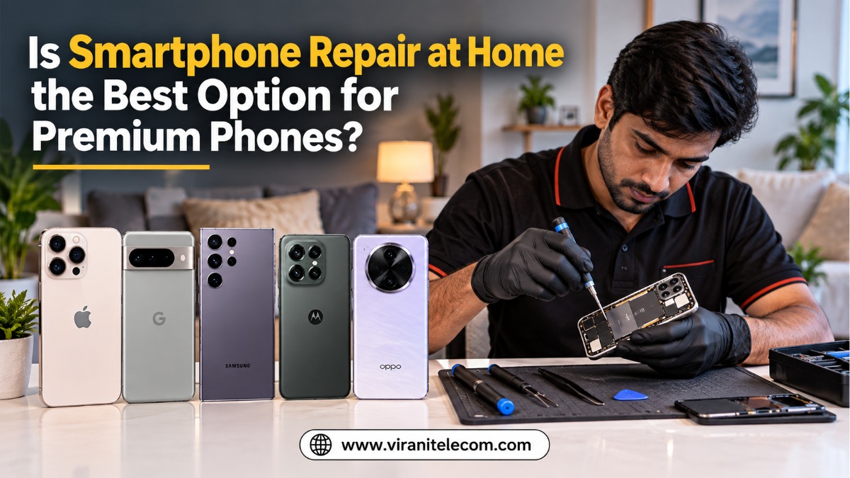 Is Smartphone Repair at Home the Best Option for Premium Phones?