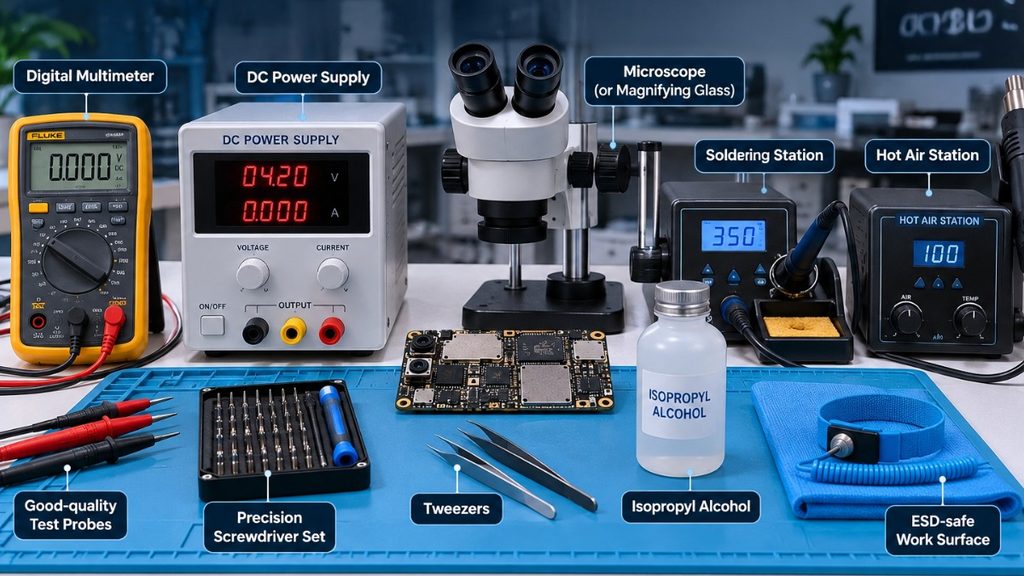 How to Find Short Circuit in Mobile Motherboard: Step-by-Step Guide - Virani Telecom
